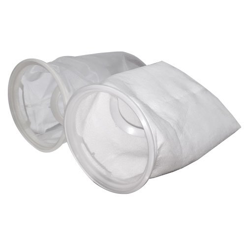 Plasty-guard depth and surface snap-ring filter bags